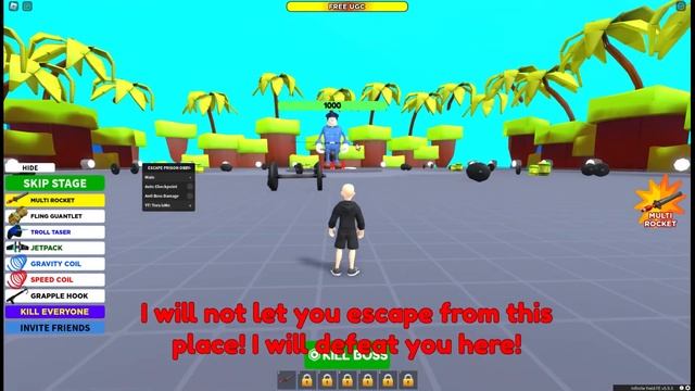 [UGC LIMITED] Roblox ESCAPE PRISON OBBY Script - Auto Obby | Anti Boss смотреть онлайн