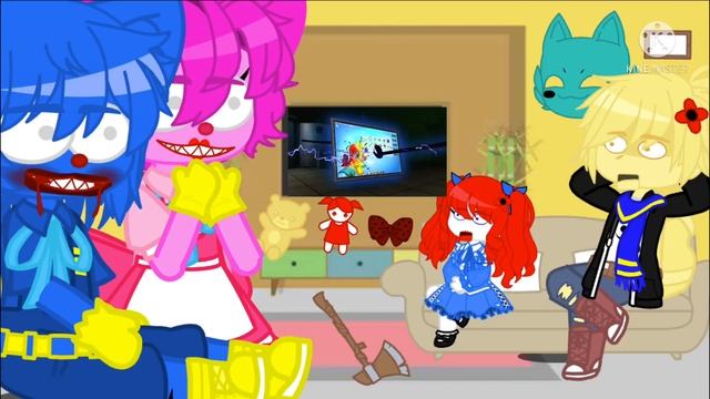 Poppy Playtime React to “If Mario was in Poppy Playtime”|Gacha Club|Original video in desc. as usua смотреть онлайн