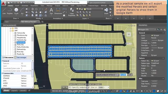 Direct edition of EED or XDATA values on the palette (AutoCAD) - Spatial Manager™ Blog смотреть онлайн