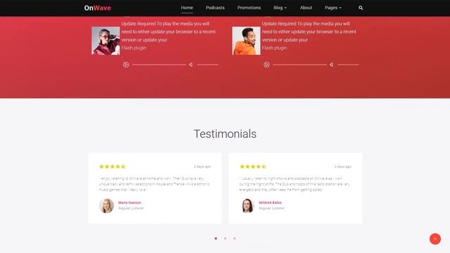 OnWave - Bright Online Radiostation Multipage HTML Website Template by RockThemes - 53455 смотреть онлайн