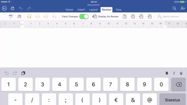 How to apply track changes? | Word iPad? смотреть онлайн