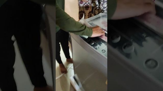 Unboxing LG 7 KG 5 star inverter fully automatic washing machine