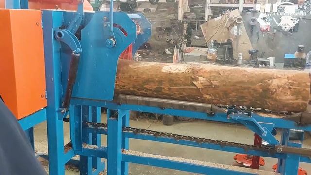 Фрезерно - брусующий универсальный станок ФБС смотреть онлайн