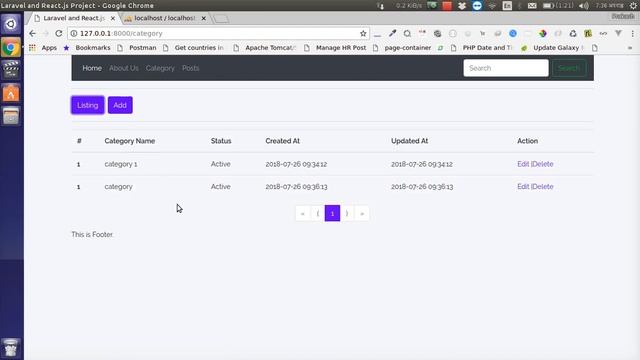 Laravel and React - From scratch (Build a CRUD App Using React and Laravel) смотреть онлайн