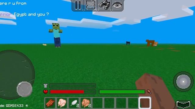 Playing In Multicraft Server | Multicraft Survival Build And Mine