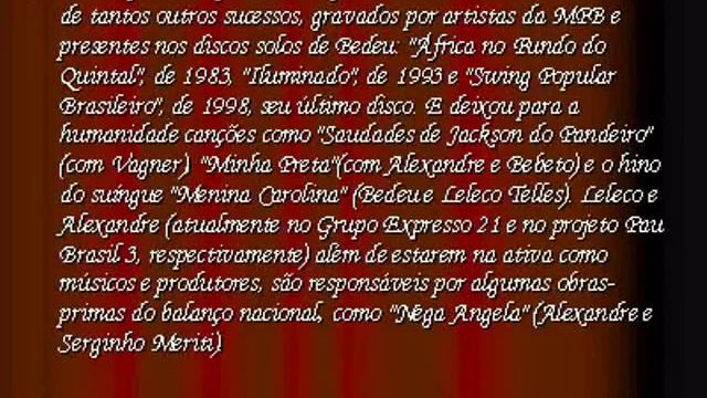 Material Mr Funk Samba.wmv смотреть онлайн