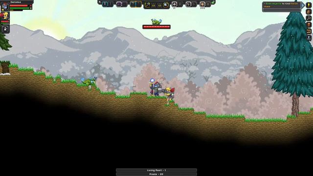 Прохождение STARBOUND #8 - Луна,лаборатория,птицы. смотреть онлайн