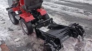 Картофелекапалка  транспортёрная своими руками.