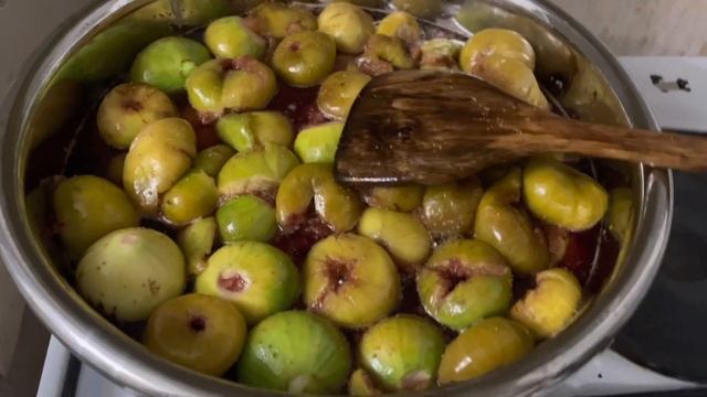 КАК ПРИГОТОВИТЬ ВАРЕНЬЕ ИЗ ИНЖИРА. Варенье ПЯТИМИНУТКА из инжира смотреть онлайн
