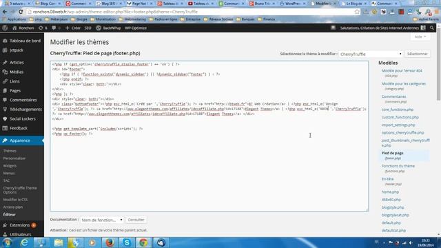 [Tuto] Modifier ou ajouter des liens en footer de WordPress смотреть онлайн