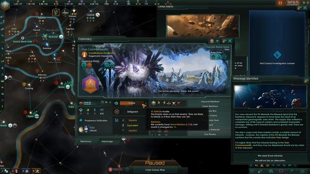 Stellaris Overlord Hivemind Ep1, THE NEW ORIGIN IS SO COOL смотреть онлайн