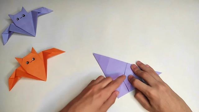 Origami Paper Bat | DIY Halloween Decoration | Halloween Decor Ideas | How to Make Garland смотреть онлайн