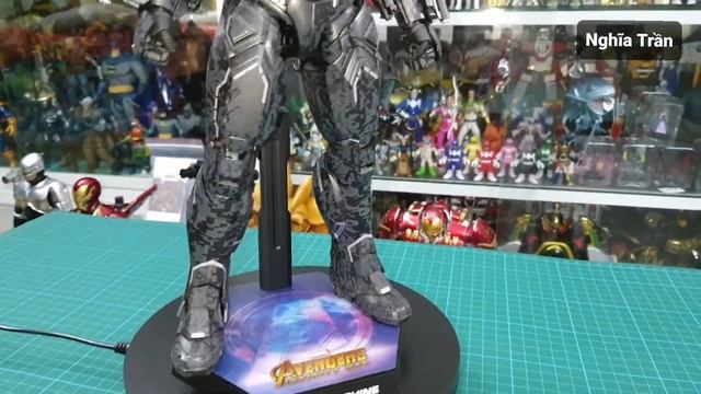 HOT TOYS WAR MACHINE MARK 4 DIECAST INFINITY WAR смотреть онлайн
