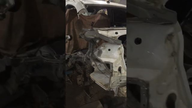 Кузовной ремонт Mitsubishi Lancer 10 смотреть онлайн