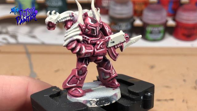 How to paint a Synthwave Chaos Space Marine смотреть онлайн