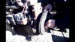 Стыковка кпп Ваз 2101 на двигатель Уд-2