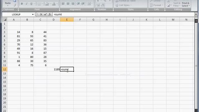 #1 VBA - Excel Sum Function in VBA Code смотреть онлайн