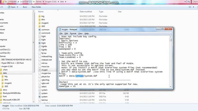 How to add more character slots in MUGEN 1.0/1.1 смотреть онлайн
