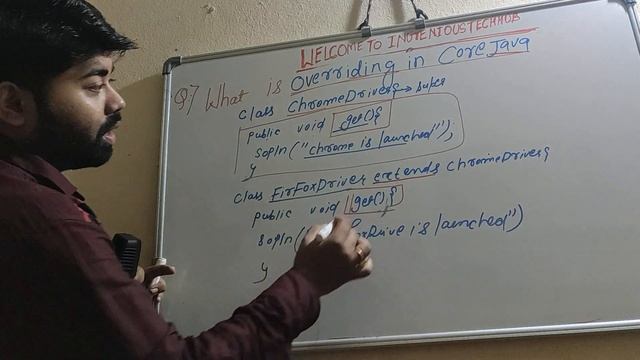 What is overriding in core java смотреть онлайн