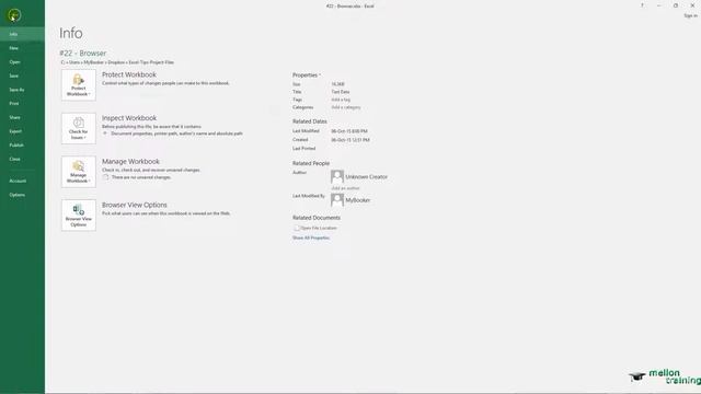Saving Excel as a Read only Webpage File in Excel смотреть онлайн