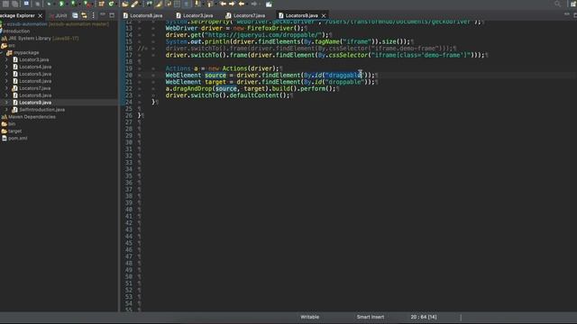 Selenium Web Automation iFrame смотреть онлайн