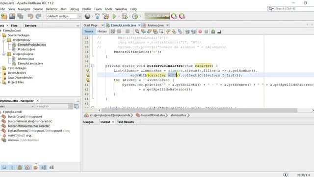 Expresiones lambda java 8. Filtrar los últimos caracteres de un String con lamdas en java [4] смотреть онлайн