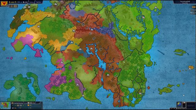 AOC2: Age of Elder Scrolls (Region Wars Non-Lore) Timelapse AI Only смотреть онлайн