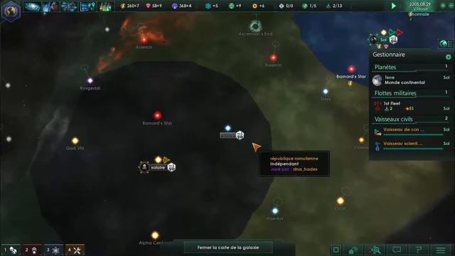 Let's Play Stellaris FR - épisode 3 partie 1 - Principe de Colonisation смотреть онлайн