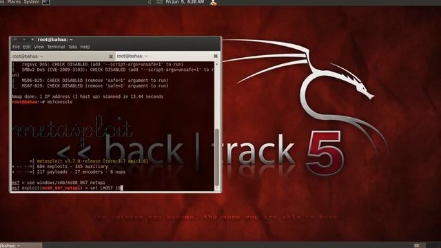 How To Hack Windows( MS08 067 NETAPI SMB Vulnerablty) смотреть онлайн