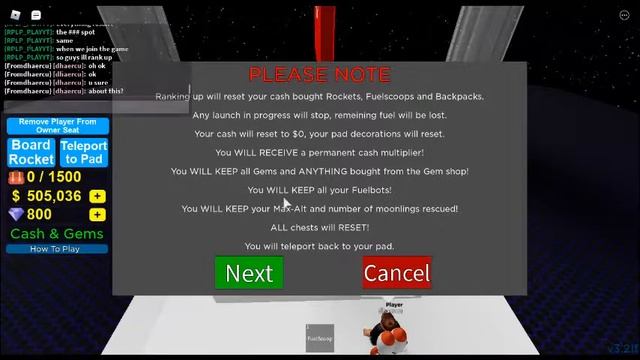 My First Rebirth Roblox 3-2-1 Blast Off Simulator смотреть онлайн
