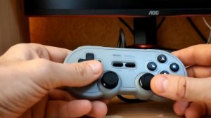 Геймпад 8bitDo SN30 Pro USB. Распаковка и обзор ретро геймпада.