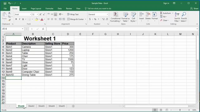 How to Print only Specific Worksheets of a Workbook in Excel 2016 смотреть онлайн