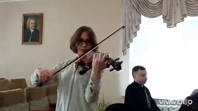 Г. Гендель "Соната №6" перша та друга частини. Виконує Ціпенко Вікторія (13 років). смотреть онлайн