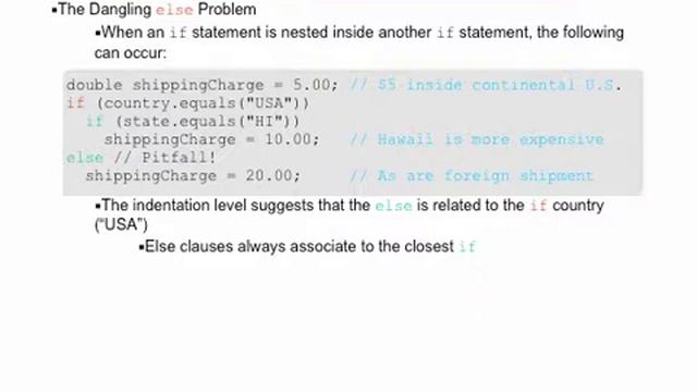 Java Concepts: Late Objects 3/e Chapter 3 part 5 смотреть онлайн