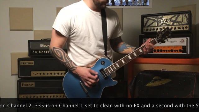 Blackstar HT20MKII vs Mesa Rectoverb 25 vs Marshall DSL20HR (in the mix) смотреть онлайн