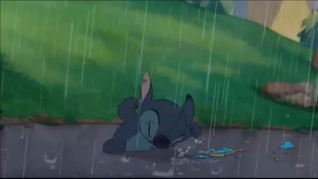 Stitch cries - sad/funny scene from Lilo and Stitch 2. смотреть онлайн