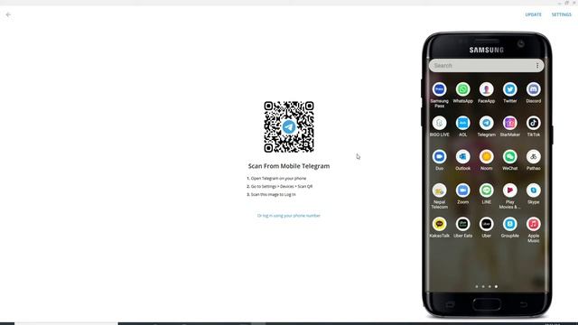 Telegram Login With QR Code | How to Login to Telegram PC with QR Code смотреть онлайн