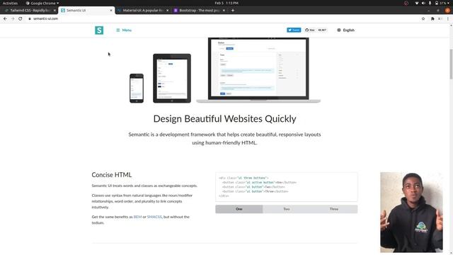 Tech Talk . Top 4 css frameworks смотреть онлайн