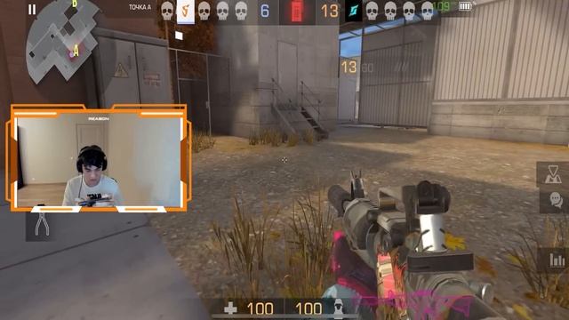 СЫГРАЛ ТУРНИР НА ТЕЛЕФОНЕ | Я - НОВЫЙ ТОП 1??? (STANDOFF 2) смотреть онлайн