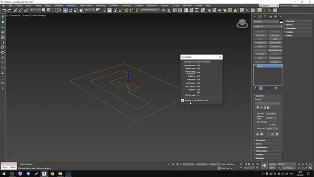 Forest Pack Pro. Основы. Урок 2. Режимы создания. Вкладка General. смотреть онлайн