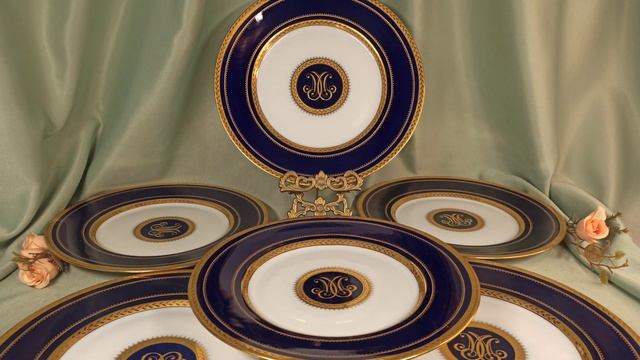 Набор кобальт и золото 6-ть штук Хученройтер смотреть онлайн