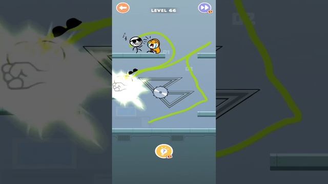 Attack Draw Line - Gameplay Walkthrough - All Levels 51-80 - Funny Stickman Puzzle Game смотреть онлайн