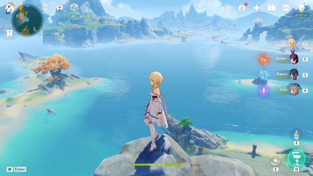 Genshin Impact's beautiful scenery смотреть онлайн