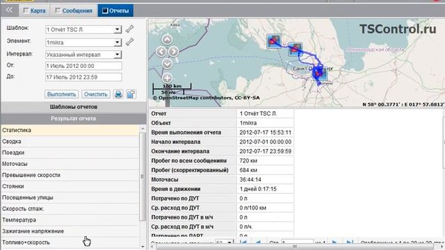 Использование отчетов. (tscontrol.ru) смотреть онлайн