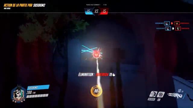 BEST OF SNIPERS-HANZO/WIDOW POTG-OVERWATCH #6 смотреть онлайн