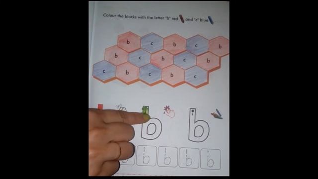 Nursery| English| Color letter b and c| By Excel School смотреть онлайн