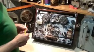 Маяк 205 катушечный магнитофон часть 3 USSR reel tape recorder MAYAK-205 part 3