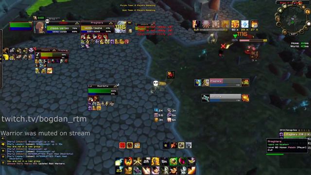 WotLK Classic | DPriest AWar vs DPriest RPala | S8 | 3k MMR смотреть онлайн