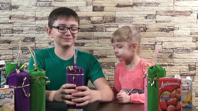 СОК-ЧЕЛЛЕНДЖ JUICE-CHALLENGE Угадываем вкус сока смотреть онлайн