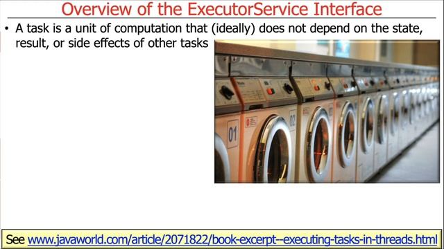 Introduction to the Java ExecutorService смотреть онлайн